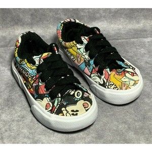 Disney Parks Mickey Mouse & Friends Sneakers Toddler 5 / 6 All Over Comic Print